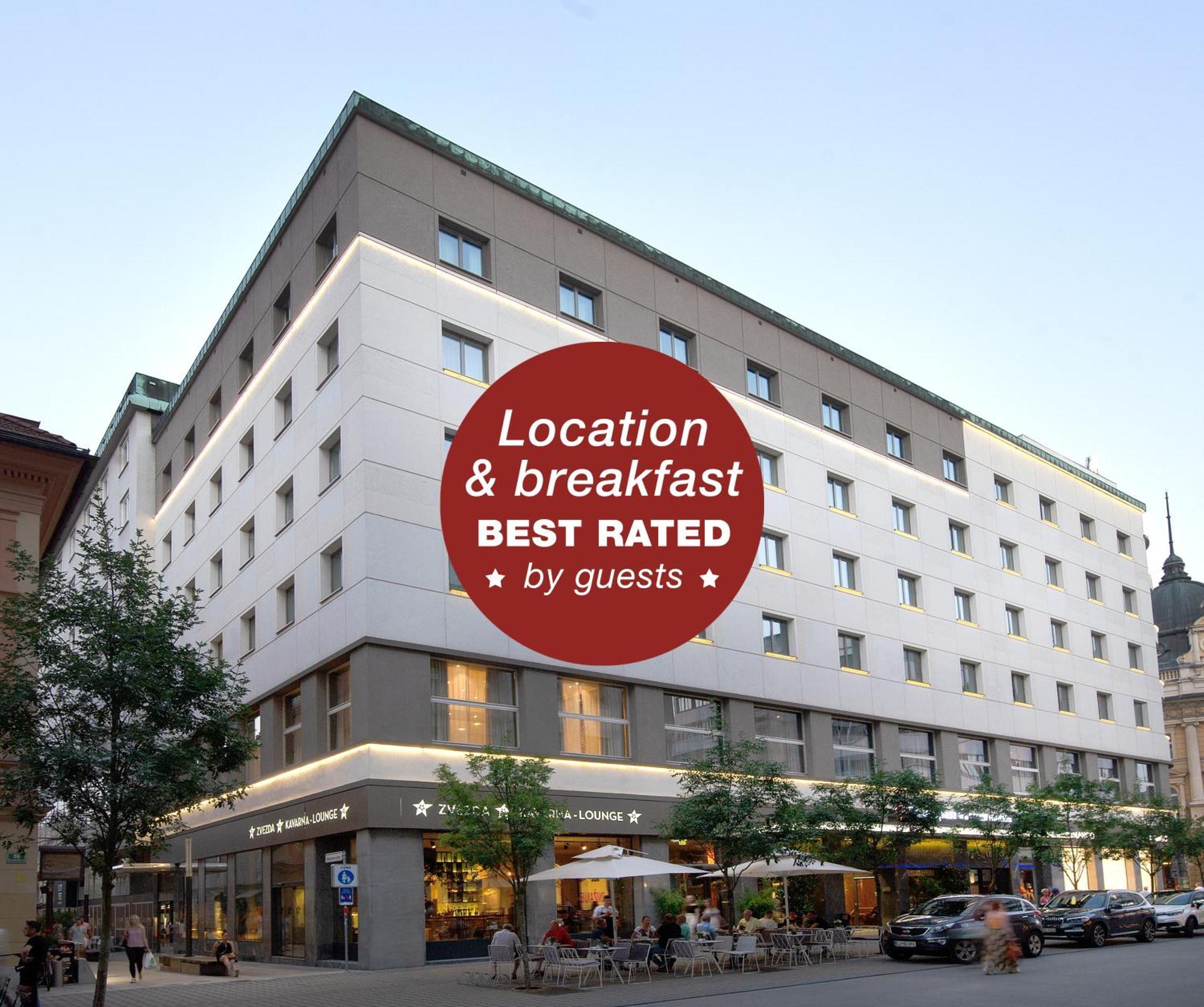 Best Western Premier Hotel Slon Любляна Екстериор снимка